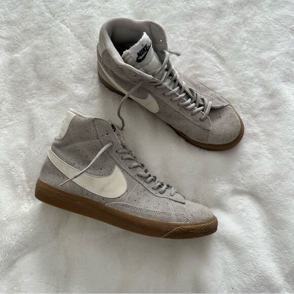 Nike Blazer Mid Off White Gum Nike Blazer Mid GS Off White Gum Size 7Y
